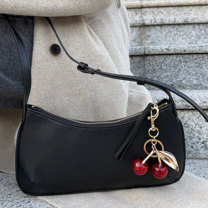Cherry Charm Keychain