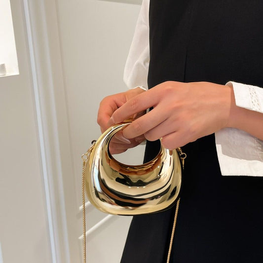 Oval Curved Mini Bag
